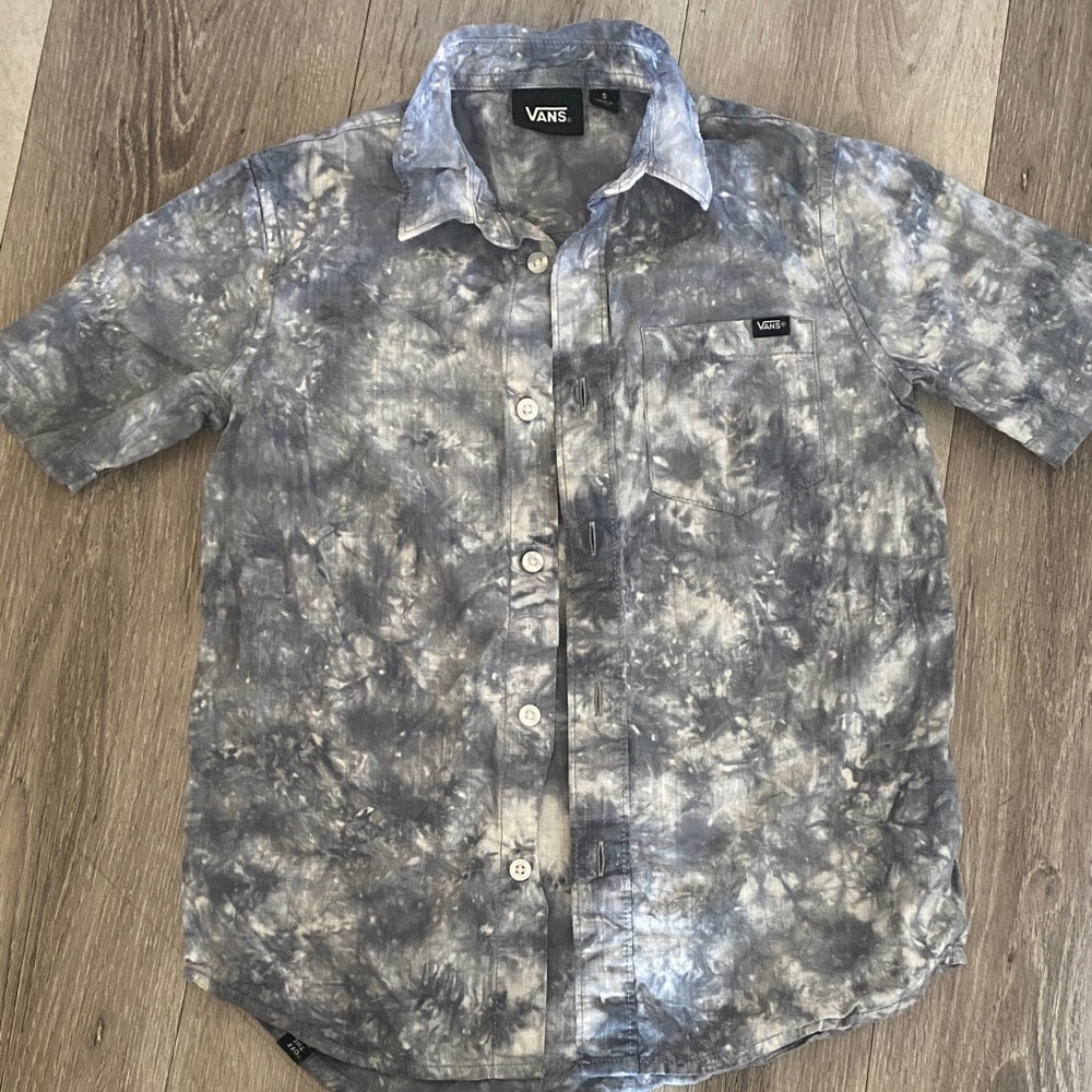 Boys Vans Button Down Shirt